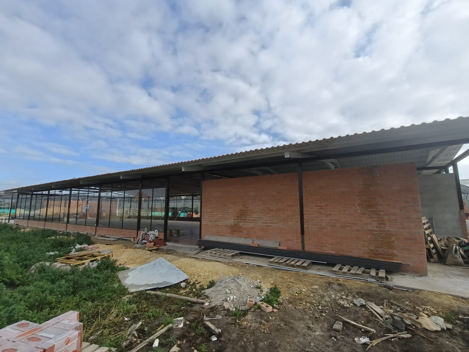 Construcción bodega para casino industrial 