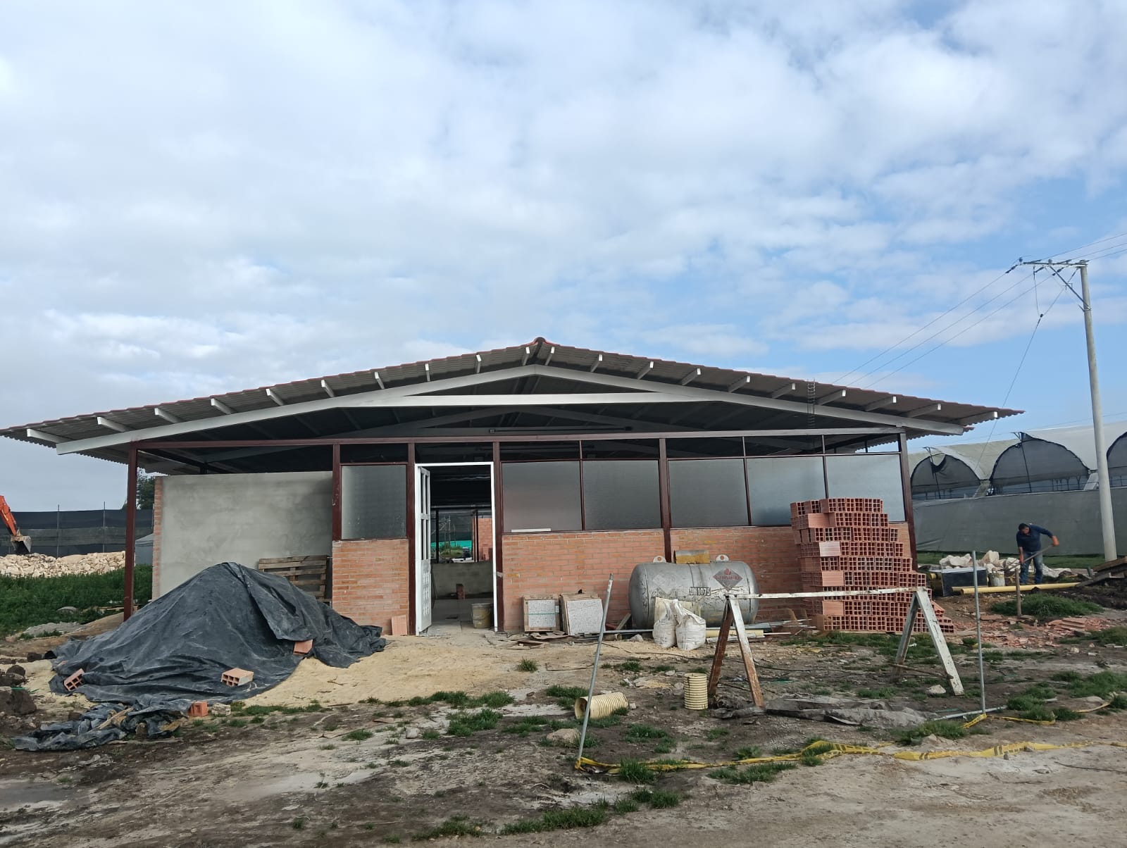 Construcción bodega para casino y vestieres