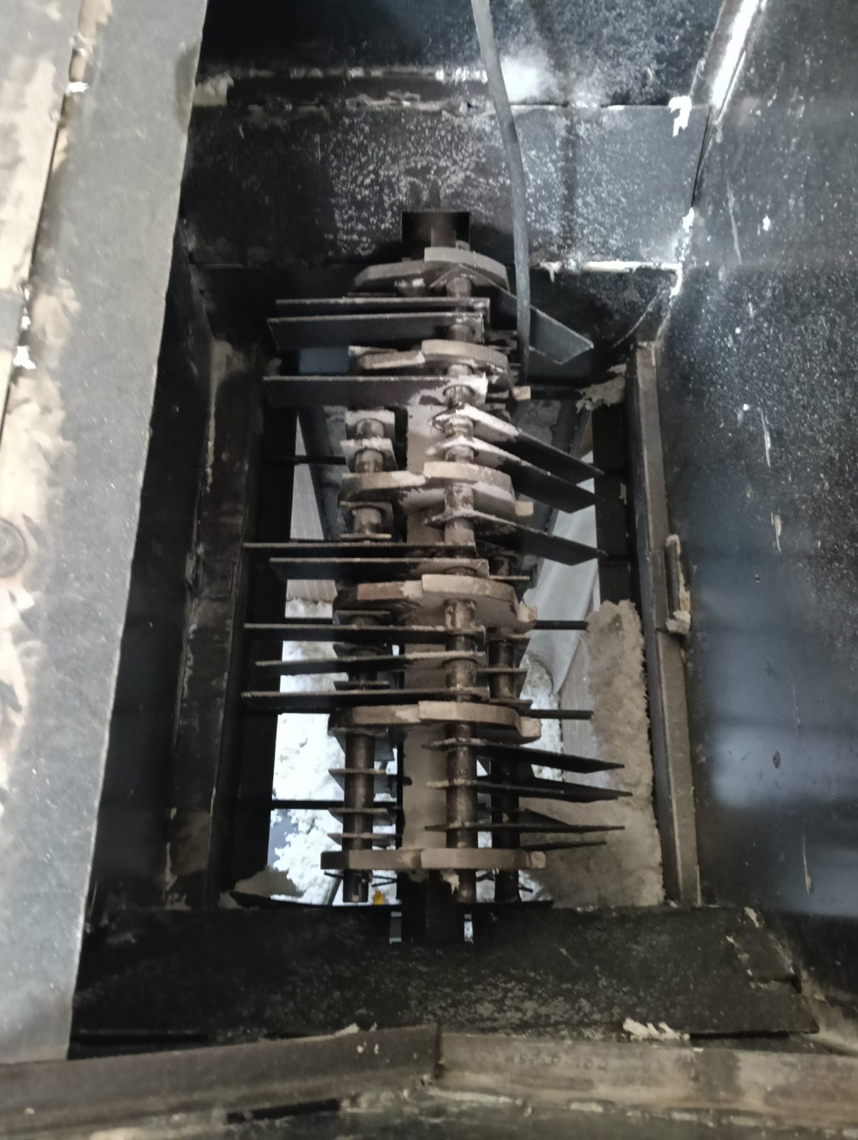 Mantenimiento preventivo a molino de martillos 