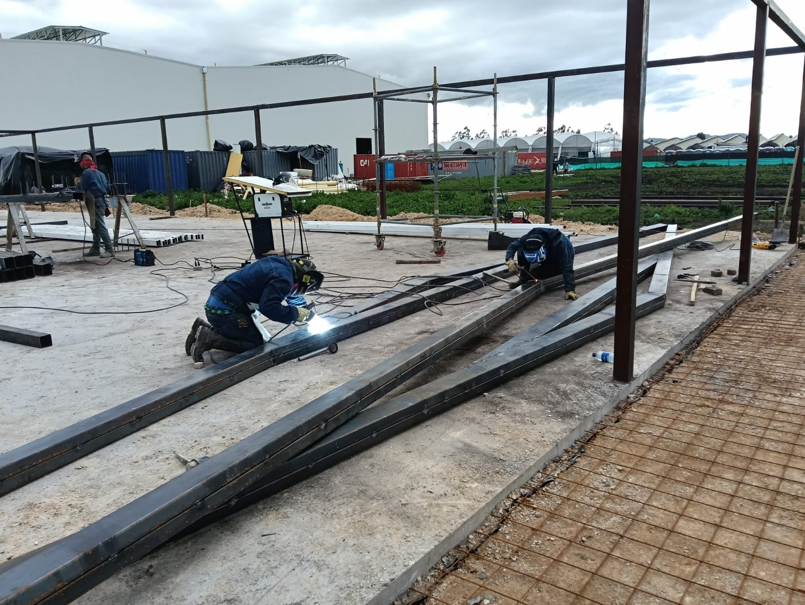 Soldadura y montaje de infraestructura 