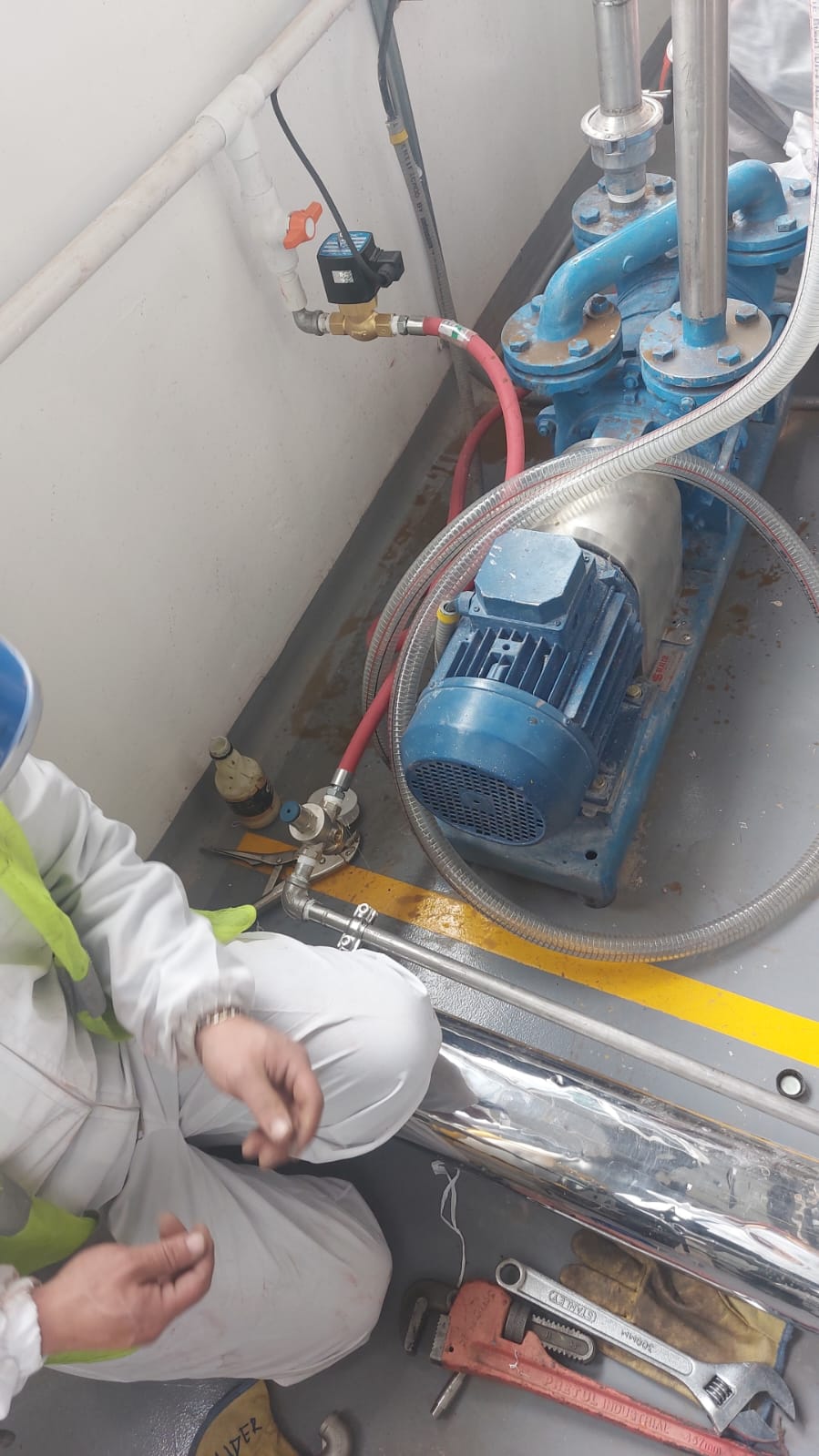 Mantenimiento a bombas centrifugas 
