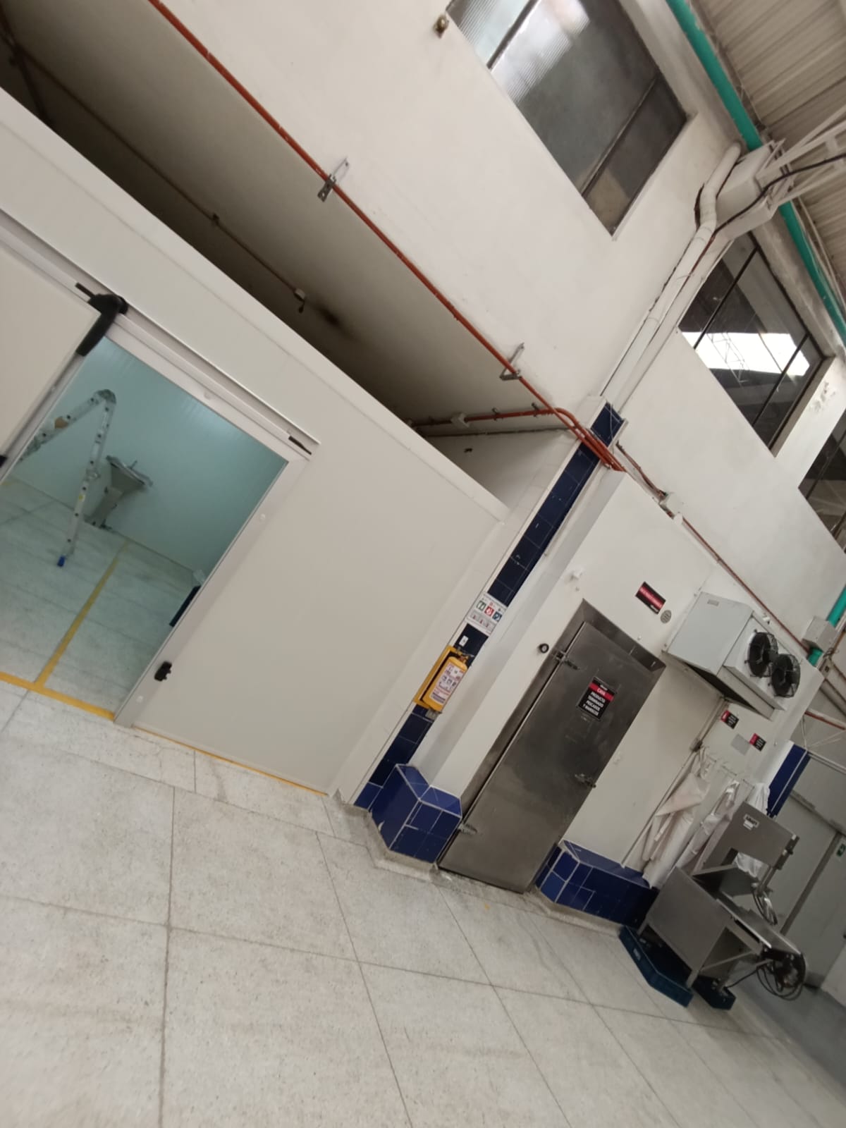 Construcción de áreas de proceso frigo en panel 